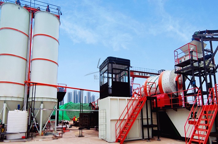 土壤淋洗修复设备安装现场 土壤淋洗修复设备安装现场