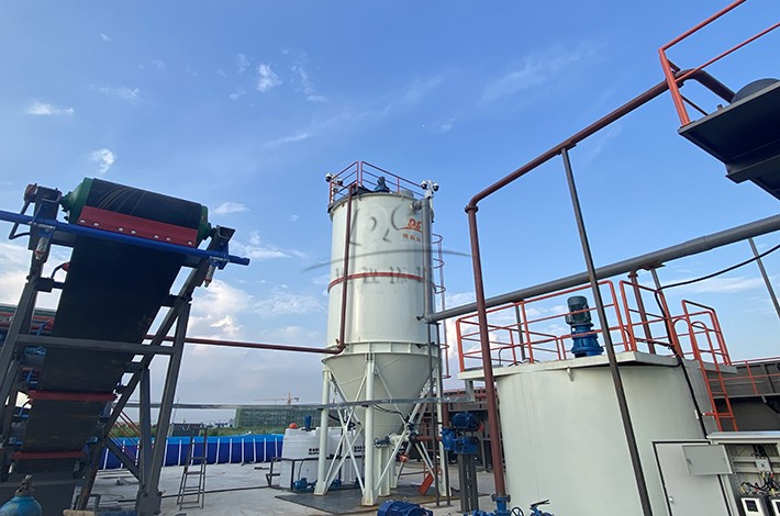 土壤淋洗修复设备安装现场