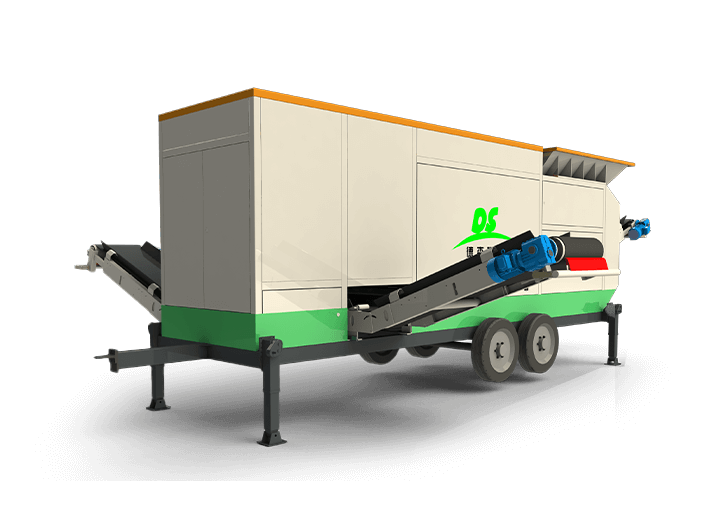 J9直营集团移动式滚筒筛