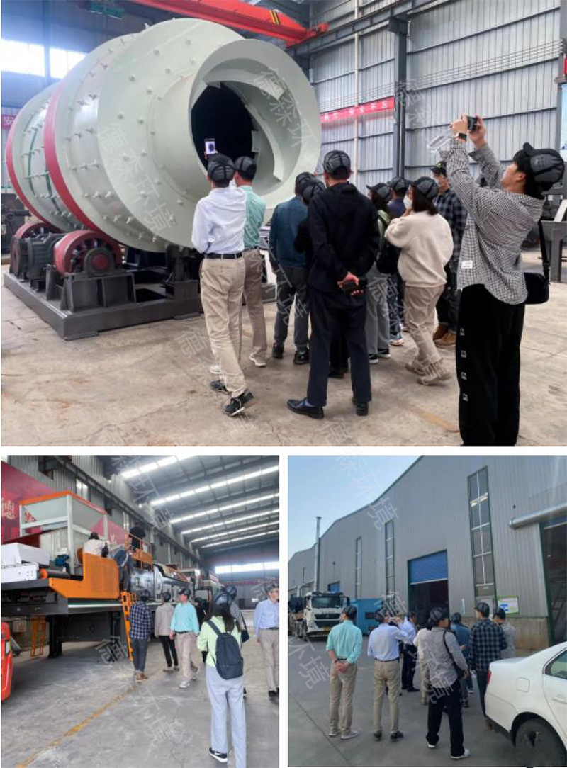 华中科技大学、中南大学一行莅临J9直营集团生产基地考察调研