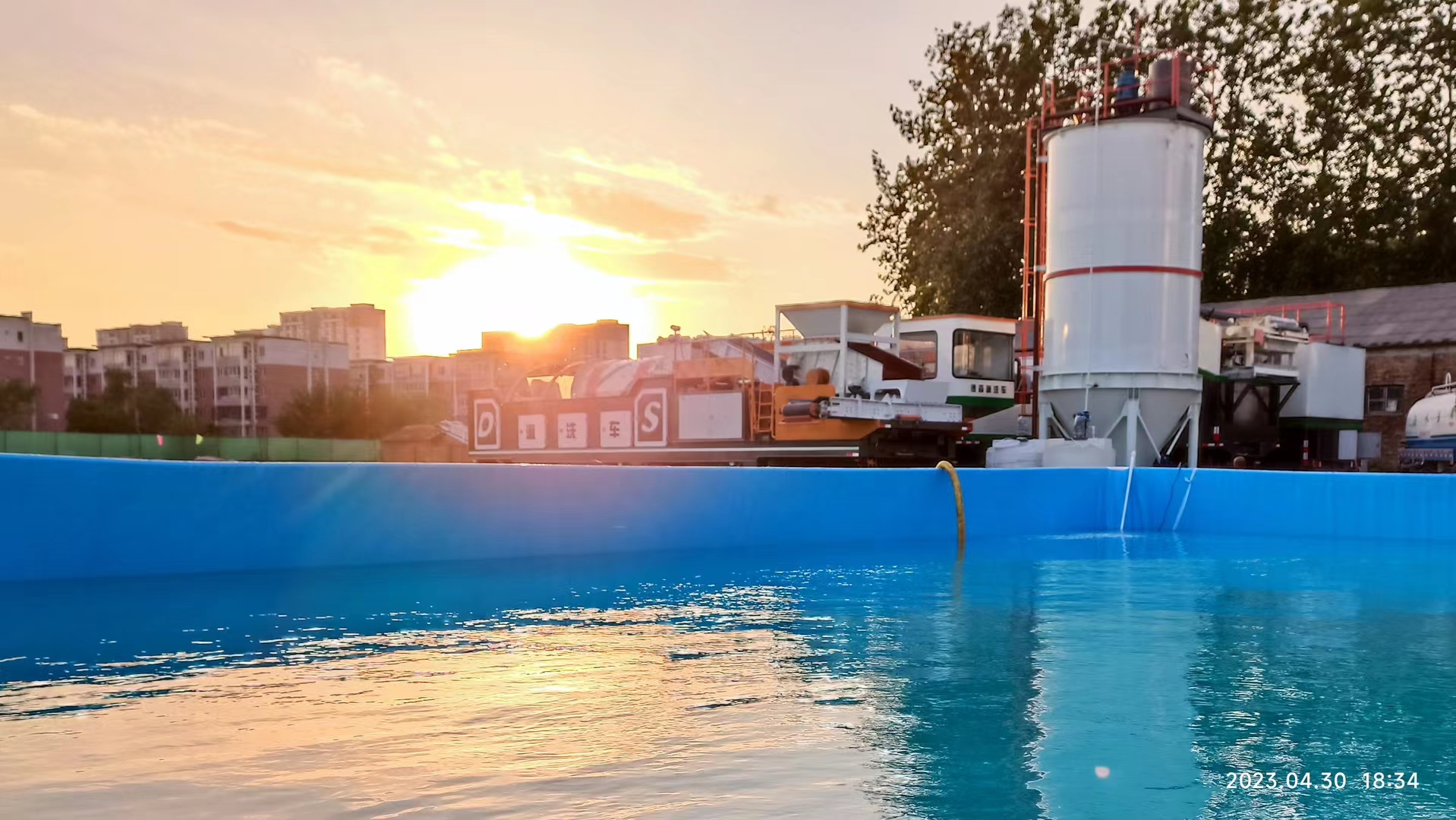 J9直营集团淋洗车案例现场