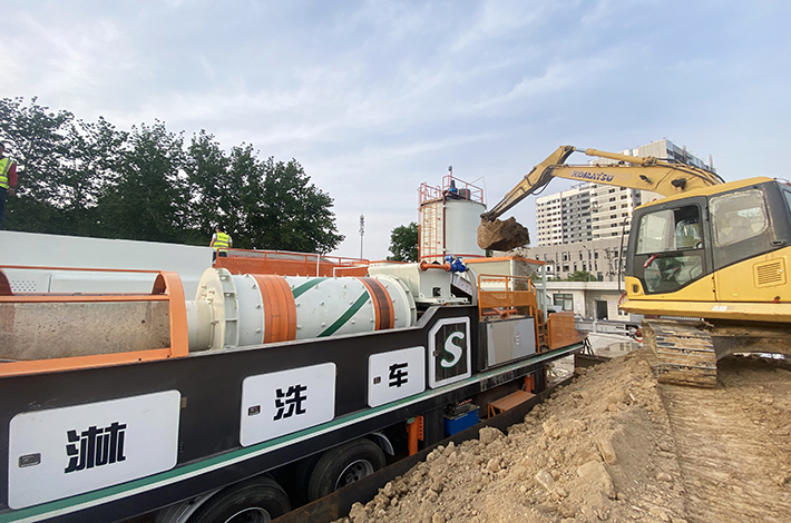 J9直营集团淋洗车案例现场