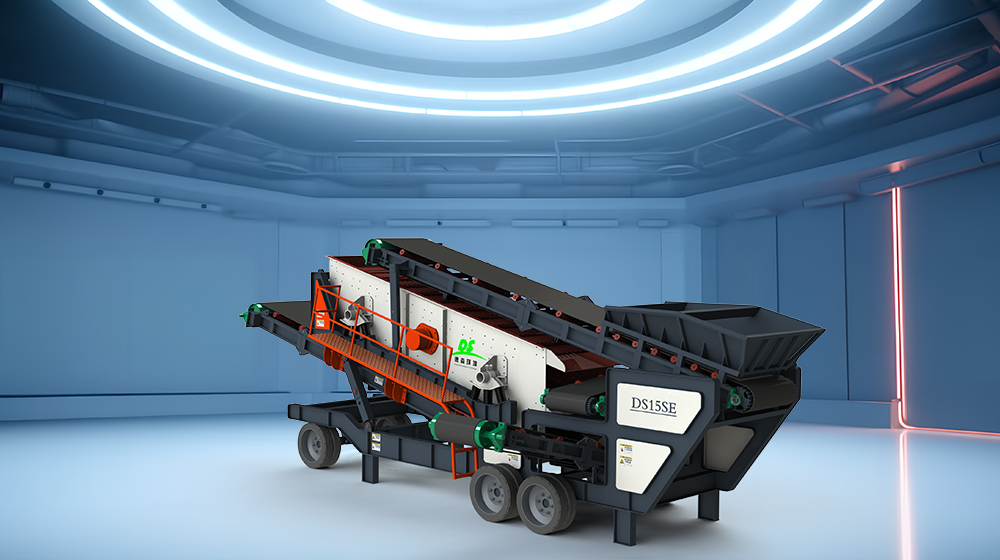 J9直营集团简易万能移动筛分站