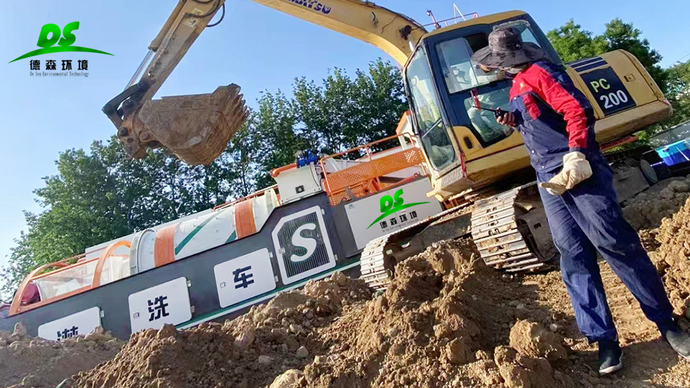 J9直营集团移动淋洗修复站