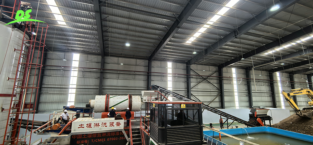 J9直营集团通沟污泥治理现场